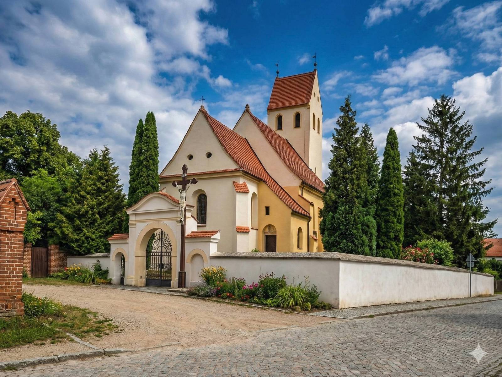 Kościół św. Szczepana na fotografii  Bednarczyka